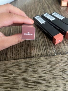 Mac Lipglass Shade 336 Bittersweet Me - Warm Brown Mauve